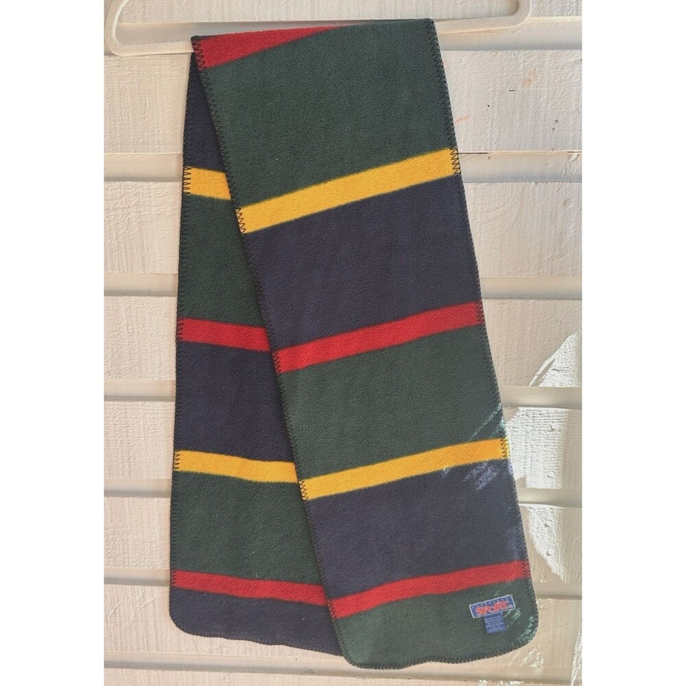 Vintage 90's/y2k Dunbrooke Sport Colorblock Fleece Neck Warmer Scarf